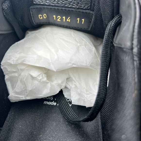 Men’s Louis Vuitton monogram trainer sneakers size 11 fits 12 US made in Italy - Picture 8 of 10